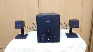 良品 BOSE MM-2 パワーアンプ内蔵スピーカー マルチメディアスピーカーシステム 音出し確認済み 中古品