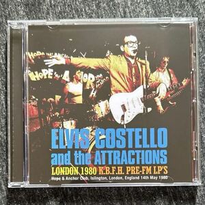 Elvis Costello London 1980 KBFH Pre FM LP’s