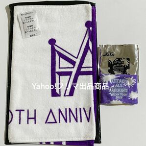 AAA 10th Anniversary 10周年 代々木 リストバンド フェイスタオル 宇野 実彩子 紫