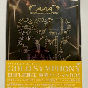 AAA TOUR 2014 Gold Symphony 初回生産限定盤 ライブ DVD フォトブック ポストカード Nissy