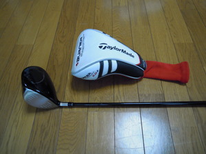 ★ テーラーメード バーナープラス SR カーボンシャフト RE＊AX付 TaylorMade BURNER PLUS ドライバー 10.5度 ヘッドカバー付 美品