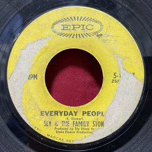 ◆USorg7”s!◆SLY & THE FAMILY STONE◆EVERYDAY PEOPLE◆