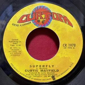 ◆MONO!!◆USorg7”s!◆CURTIS MAYFIELD◆SUPERFLY◆