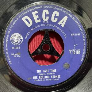 ◆UKorg7”s!◆THE ROLLING STONES◆THE LAST TIME◆