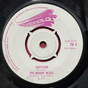 ◆UKorg7”s!◆THE MOODY BLUES◆QUESTION◆