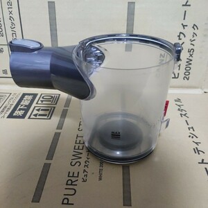 ダイソン dyson ダストカップ クリアビン　純正　V6 fluffy