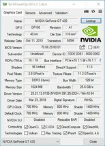 中古グラフィックカード 動作確認済 XP～Win10 LINUX ロープロ ★ ECS NVIDIA GeForce Gt 430 DDR3 128MB 128bit VGA/DVI/HDMI #2076-K_画像4