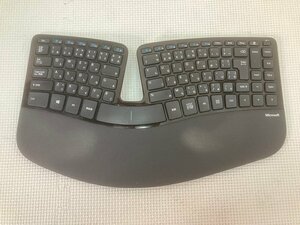 2141-O★Microsoft ワイヤレスキーボード★人間工学デザイン★Sculpt Ergonomic Keyboard Model:1559★レシーバー欠品中古現状渡し★