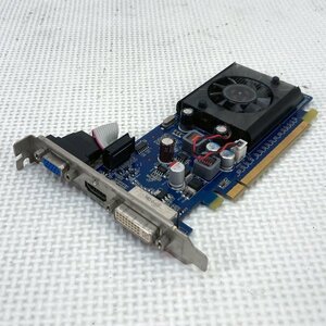 中古グラフィックカード 動作確認済 WinXP～Win10 LINUX ★ Regatron NVIDIA GeForce 310 DDR3 512MB 64bit VGA/DVI/HDMI #2052-K