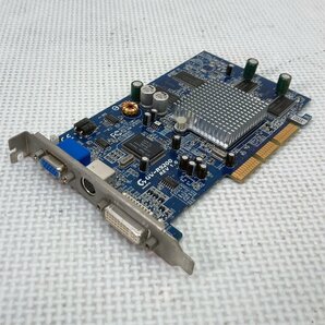 AGP 中古グラフィックカード WinME/98/2000/WinXP LINUX ★ GIGABYTE Radeon 9200 GDDR 128MB 128bit VGA/DVI/VIDEO #2073-Kの画像1