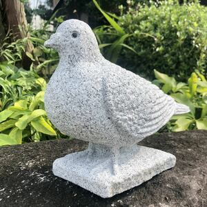  is to dove Pigeon white dove race dove . paper dove bird .. stone garden stone garden stone image stone structure stone carving sculpture stone product ornament objet d'art interior .. thing flat peace one point thing 