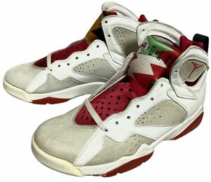 未使用品 91年製 NIKE AIR JORDAN 7 White/Red エアジョーダン 7 オリジナル 白/赤 US8 26㎝