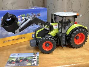 ブルーダー Claas Axion950 トラクター フロントローダー