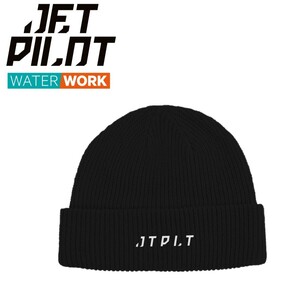 ジェットパイロット JETPILOT 2024 ニット帽 送料380円 コープ ビーニー W24803 ブラック ニットキャップ 帽子