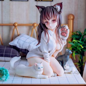 こーやふ 猫娘ミア フィギュア　DCTer PLUM