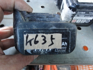 ｋ635　マキタ　ＢＬ1430　14.4Ｖ