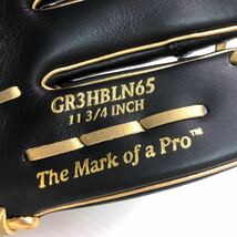 G-8737 タグ付き未使用品 ローリングス Rawlings HOH 軟式 オールラウンド用 GR3HBLN65 グローブ グラブ 野球 _画像5