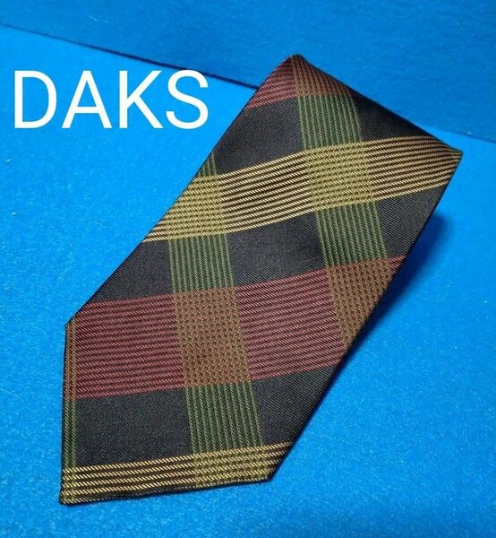 DAKS シルク100% 大剣幅9.5cm