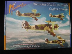 ★　Gas Patch models 1/48 ヘンシェル Hs123 A1 Early Legion Condor ★