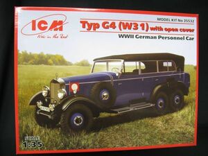 ★　ICM　　1/35　　独・G4(W31) 高官用　６輪乗用車ハーフ付タイプ　★