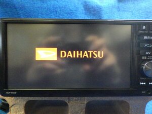 ダイハツ純正カーナビ　NSZP-W65DE　2014年データ　フルセグ　DVD再生　Bluetooth　動作確認済　フルセグアンテナ1本欠品　(E)