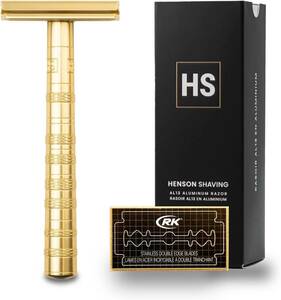 BRIGHT GOLD 【日本限定カラー】【正規品/メーカー保証付】HENSON SHAVING AL13 シェーバー MEDIU