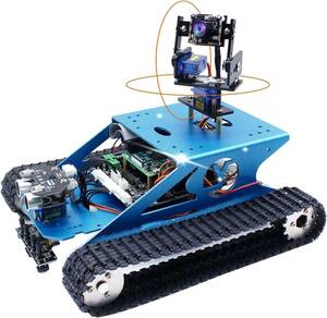 Yahboom Raspberry Pi ロボット プロ スターターキット カメラ付き プログラマブル AI エレクトロニクス D