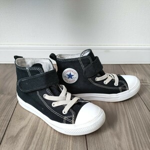 送料無料　CONVERSE コンバース ブラック ハイカット　19cm