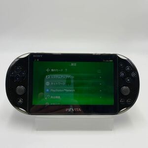 SONY PSVITA Playstation VITA プレイステーションヴィータ 本体 PCH-2000 動作品 0109-219