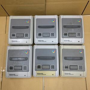 ニンテンドー スーパーファミコン 本体 まとめ 動作未確認 ジャンク扱い 0112-117