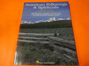♪輸入楽譜　American Folksongs and Spirituals（ピアノ　ヴォーカル　ギターコード）　アメリカンフォーク＆スピリチュアル