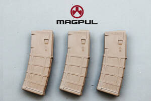 ■【希少色・実銃用マガジン・窓無し】MAGPUL USA PMAG 30rd FDE 検) M4 マガジン P-MAG Pマグ マグプル PTS 実物 EMAG E-MAG マガジン AR