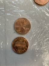 コイン　古銭　アメリカ 1セント　銅貨 50枚 ペニー 　USA coin penny old coin ONE CENT 硬貨　まとめて_画像2
