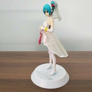 ★初音ミク フィギュア WHITE DRESS★ ホワイトドレス SUPER PREMIUM FIGURE 約27cm ◇13169の画像5