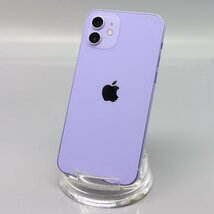 Apple iPhone12 64GB Purple A2402 MJNH3J/A バッテリ88% ■SIMフリー★Joshin1389【1円開始・送料無料】_画像1