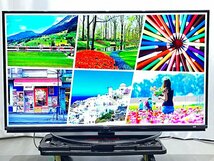 50インチ液晶4Kテレビ SHARP 4T-C50AN1(2019年製造)HDR/倍速駆動/WIFI/ ■シャープ AQUOS★Joshin7708●1円開始・直接引渡可_画像1