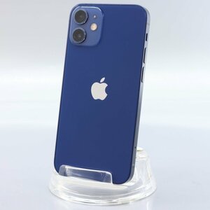 Apple iPhone12 mini 64GB Blue A2398 MGAP3J/A バッテリ78% ■SIMフリー★Joshin0021【1円開始・送料無料】