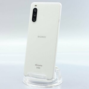 Sony Mobile Xperia 10 III SO-52B ホワイト ■ドコモ★Joshin7655【1円開始・送料無料】