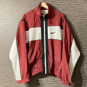 nike 90s ナイロンジャケット デタッチャブル 2way Lナイキ ストリート 古着 ユーズド オールド 00s