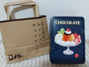 メリーチョコレート　はじけるキャンディチョコレート　バレンタイン　プリン　喫茶店　昭和レトロ