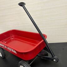 t1-282 RADIO FLYER ラジオフライヤー ワゴン キャリー レッド　カート 中古品_画像6