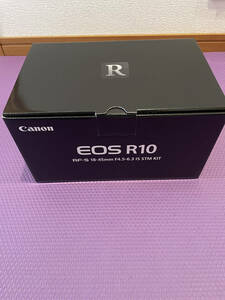 [2/6まで限定値下!!][新品 未使用品] ミラーレス デジタル一眼カメラ CANON EOS R10 RF-S18-45 F4.55-6.3 IS STM レンズキット