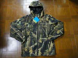 2401034 - Columbia Timberwolf Rain Jacket XM2065 Omnishield ナイロン ジャケット リアルツリーカモ オムニシールド Mサイズ 未使用品