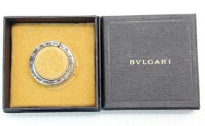 §　B45572 BVLGARI ブルガリ キーリング SV925 元箱 シルバー 中古 ※使用感あり サビあり 小傷あり 刻印あり キーホルダー