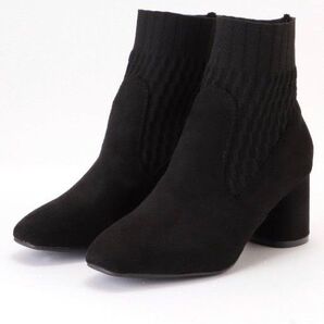 ブラック 黒 ショートブーツ