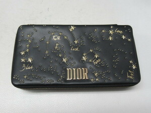 ◆S237.Dior ディオール ミラー付 化粧 ポーチ 小物入れ/中古