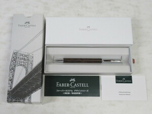 ◆FABER CASTEL ファーバーカステル ツイスト式 ボールペン ウッド 箱付/未使用