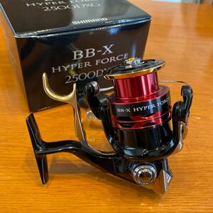 シマノ スピニングリール SHIMANO BB-X HYPER FORCE 2500DXG 13 ハイパーフォース　中古