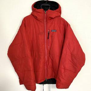 1円 Patagonia パタゴニア ダスパーカー ダウンジャケット 赤色 フェニックスレッド ヴィンテージ Lサイズ メンズ