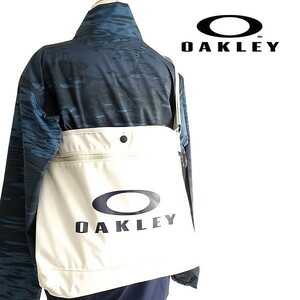 ■OAKLEY オークリー 新品 大人の拘り小物 撥水リップポリエステル ビッグロゴ ショルダーバッグ 921646JP 30B 12L▲008▼kkf1347b